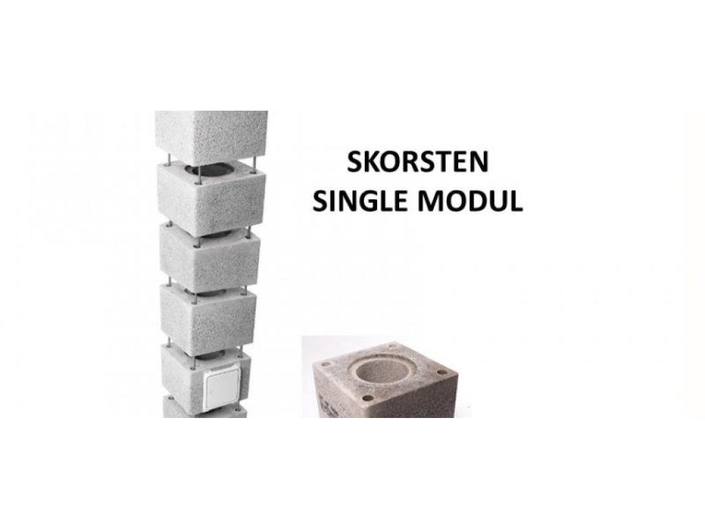 Skorsten - Detailní návod na stavbu Single modulu