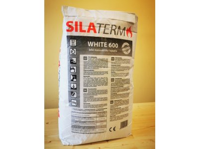SILATERM WHITE 600 - bílé lepidlo do 600 °C
