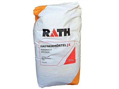 RATH Ostřená hlína Hafnermörtel K 0-1 mm, 25 kg